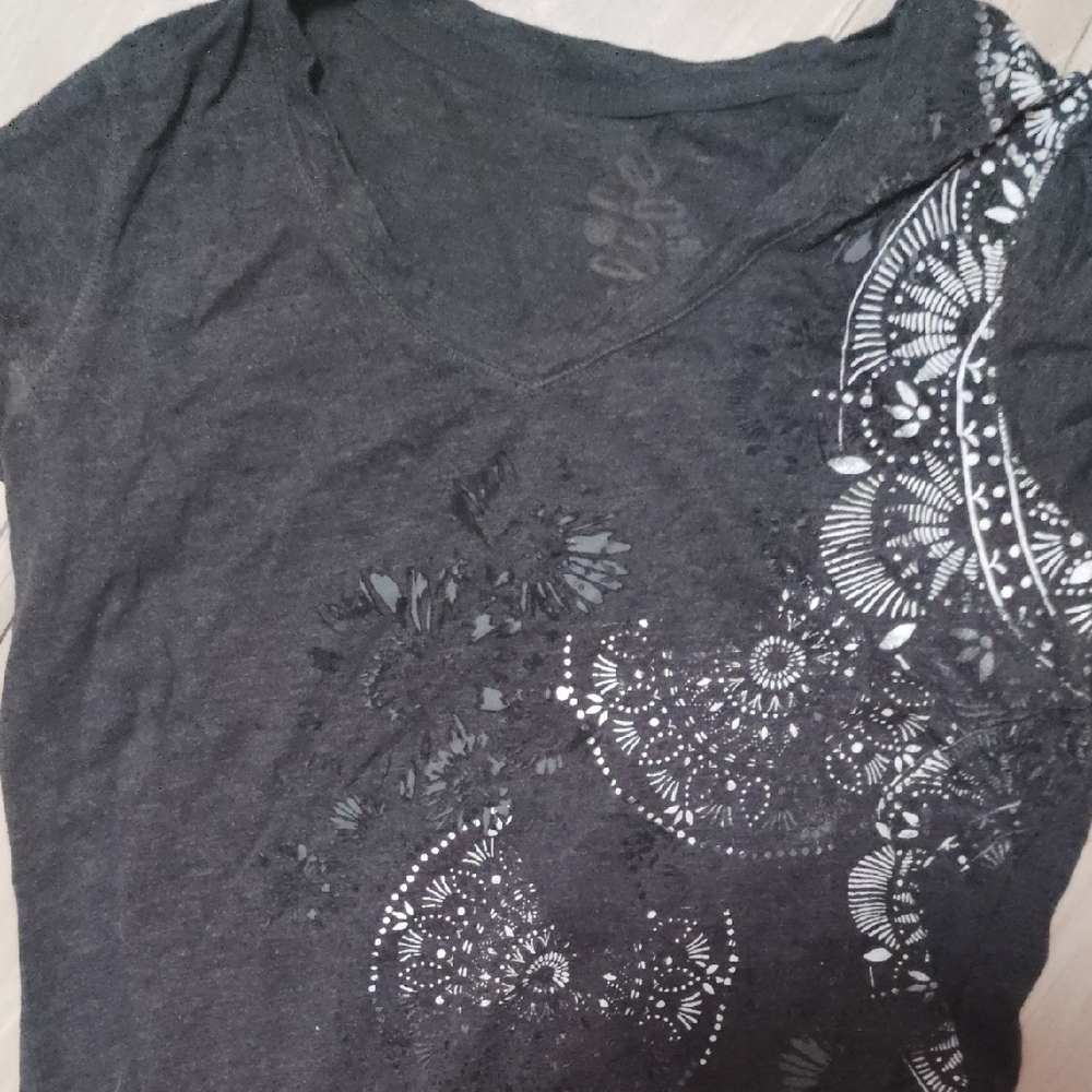 Elegant Black and White Women's Top